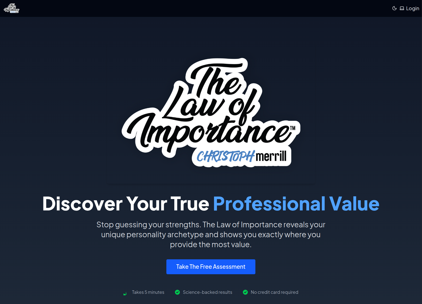 The Law of Importance