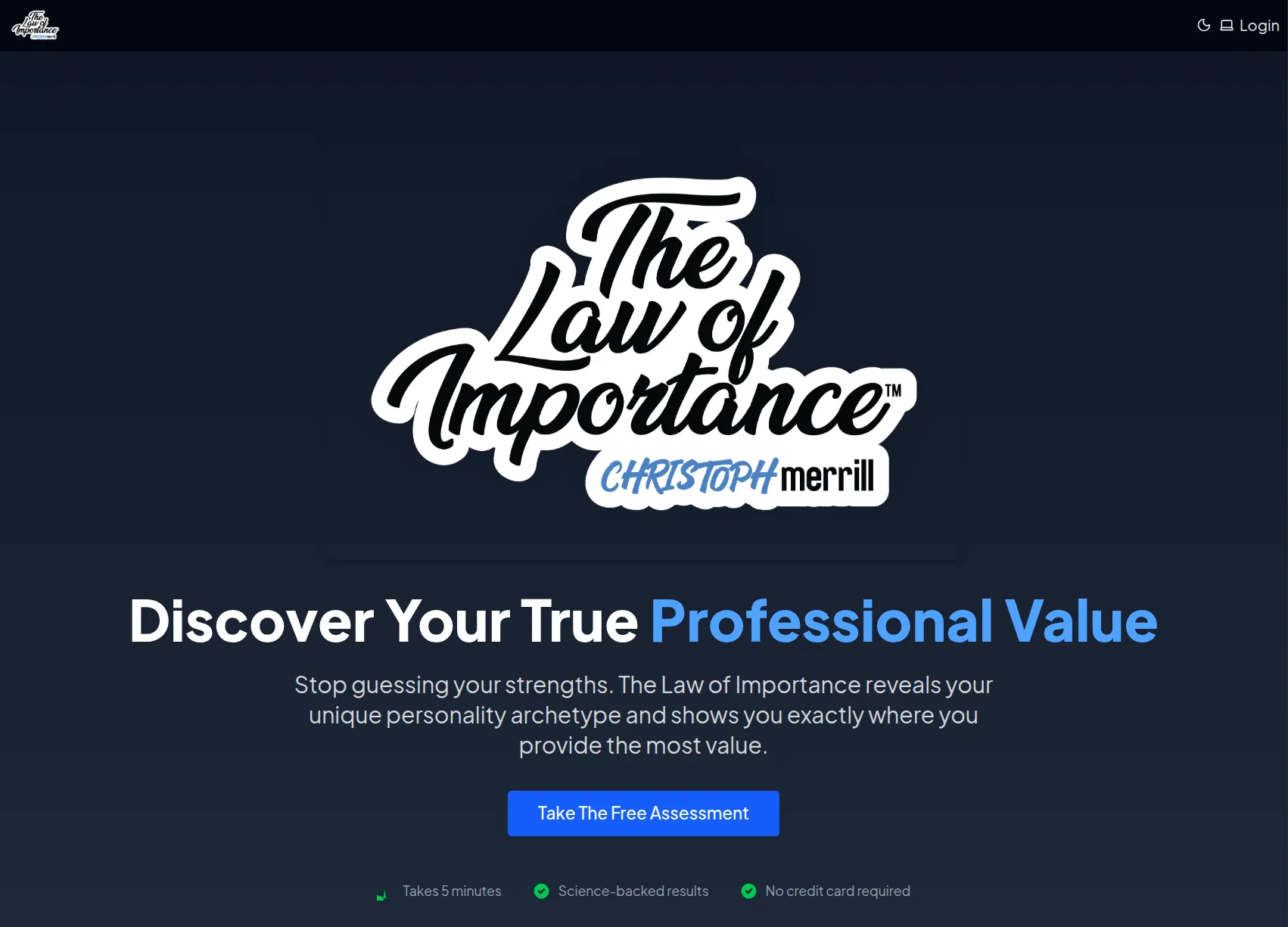 The Law of Importance